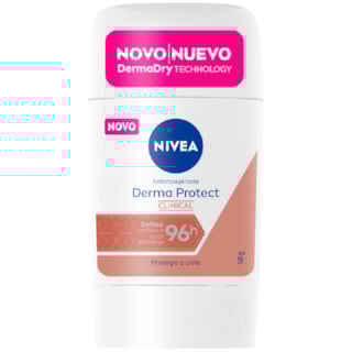 Desodorante Feminino Nivea Stick Derma Protect Clinical 58g