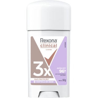 Desodorante Feminino Rexona Clinical Extra Dry Creme 58g