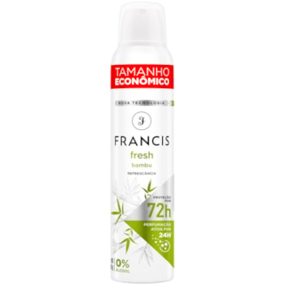 Desodorante Francis Fresh Bambu Aerossol 200ml