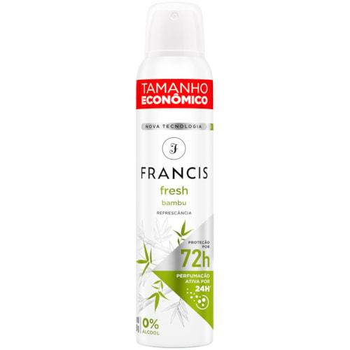 Desodorante Francis Fresh Bambu Aerossol 200ml