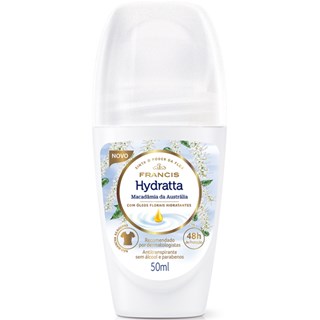 Desodorante Francis Hydratta Macadâmia da Austrália Roll-On 50ml