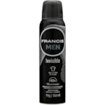 Desodorante Francis Men Aerossol Invisible 150ml