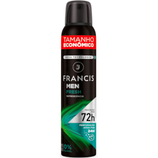 Desodorante Francis Men Fresh Aerossol 200ml