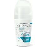 Desodorante Francis Roll-On Feminino Confort Algodão 50ml