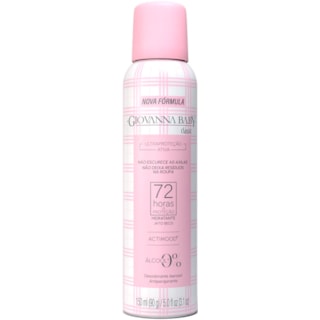Desodorante Giovanna Baby Blue Aerossol Feminino 150ml
