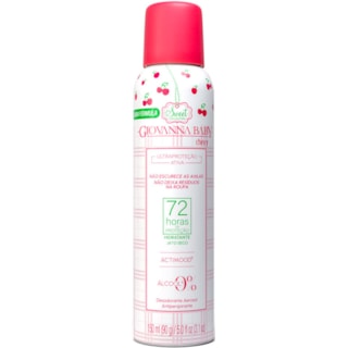 Desodorante Giovanna Baby Cherry Aerossol Feminino 150ml
