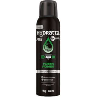 Desodorante Hydratta Men Fresh Power Aerossol 150ml
