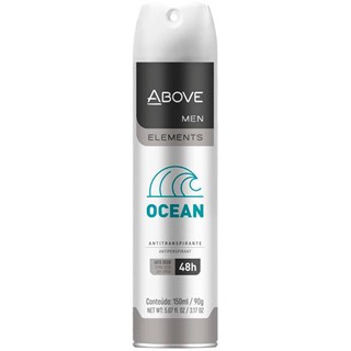 Desodorante Masculino Above Men Elements Aerossol Ocean 150ml