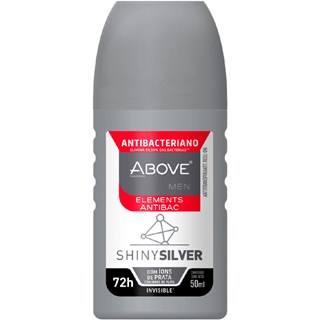 Desodorante Masculino Above Rollon Shiny Silver 50ml