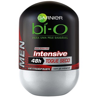 Desodorante Masculino Bí-O Garnier Intensive Toque Seco Roll On 50ml