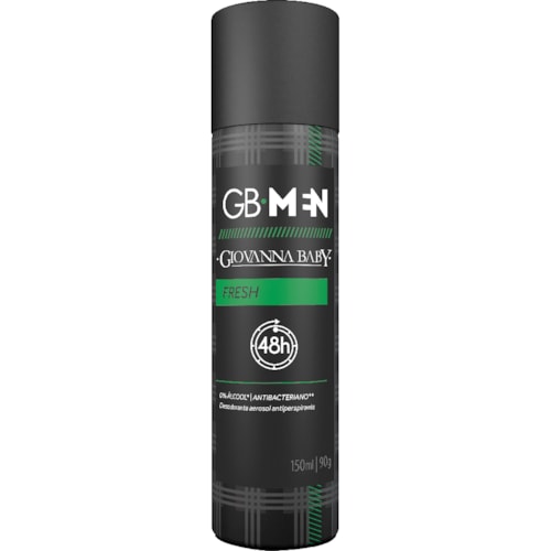 Desodorante Masculino Giovanna Baby Fresh Aerossol 150ml