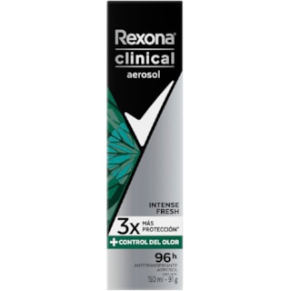 Desodorante Masculino Rexona Clinical Intense Fresh Aerossol 150ml