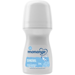 Desodorante Monange Sensível Sem Perfume Rollon 5oml