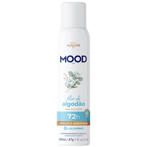 Desodorante Mood Flor de Algodão 72h Aerossol 150ml