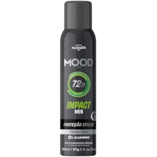 Desodorante Mood Impact Man 72h Aerossol 150ml