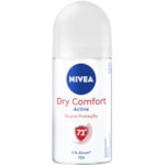 Desodorante Nivea Active Dry Comfort Feminino Roll On 50ml