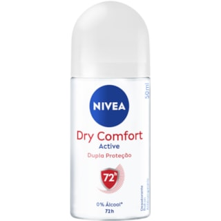 Desodorante Nivea Active Dry Comfort Feminino Roll On 50ml