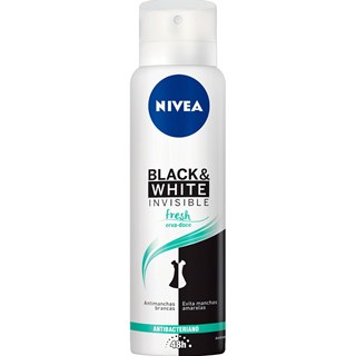Desodorante Nivea Black and White Fresh Feminino Aerossol 150ml