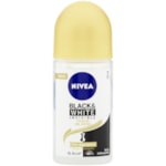 Desodorante Nivea Feminino Black & White Toque Seda Roll On 50ml