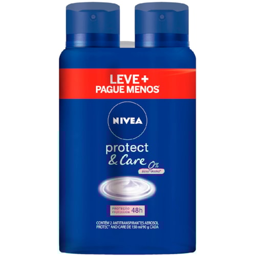 Desodorante Nivea Feminino Deo Protect & Care Aerossol 150ml