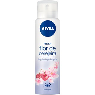 Desodorante Nivea Feminino Fresh Flor de Cerejeira Aerosol 150ml