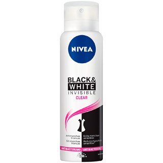 Desodorante Nivea Feminino Invisible Black & White Clear Aerossol 150m