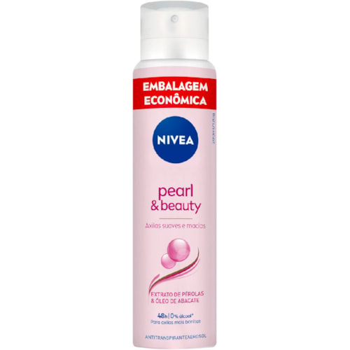 Desodorante Nivea Feminino Pearl Beauty Aerossol 200ml