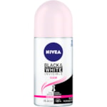 Desodorante Nivea Feminino Roll On Invisible Black & White Clear 50ml