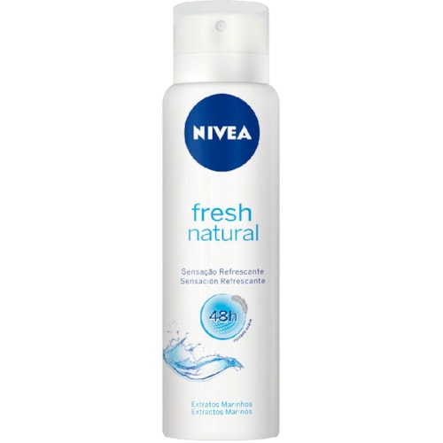 Desodorante Nivea Fresh Natural Feminino Aerossol 150ml