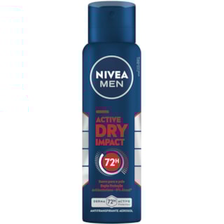 Desodorante Nivea Masculino Aerossol Dry Impact Men 150ml