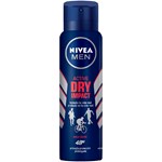 Desodorante Nivea Masculino Aerossol Dry Impact Men 150ml