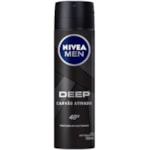 Desodorante Nivea Men Aerossol Deep Carvão Ativado 150ml