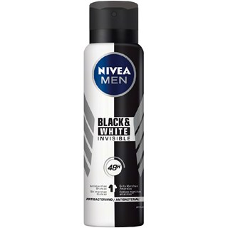 Desodorante Nivea Men Aerossol Invisible Black & White 150ml