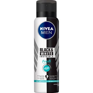 Desodorante Nivea Men Aerossol Invisible Black & White Fresh 150ml