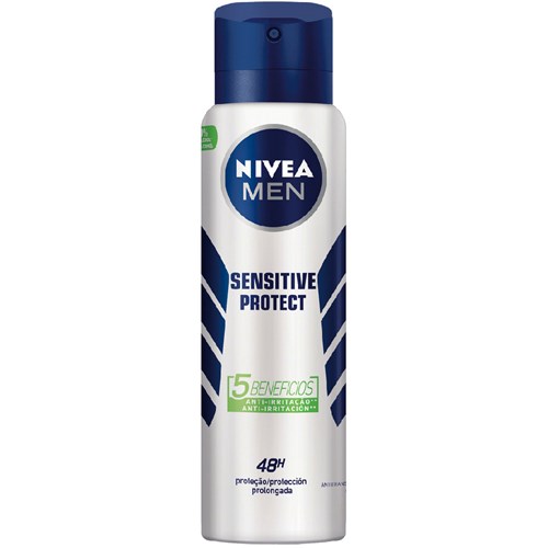 Desodorante Nivea Men Aerossol Sensitive Protect 150ml