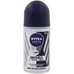 Desodorante Nivea Men Roll On Invisible Black & White 50ml