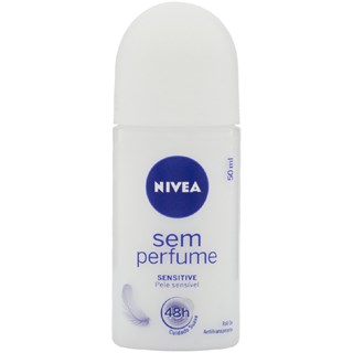 Desodorante Nivea Roll On Feminino Sensitive 50ml