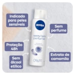 Desodorante Nivea Sem Perfume Feminino Aerossol 150ml