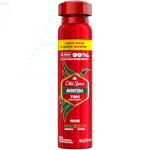 Desodorante Old Spice Aventura Aerossol 250ml
