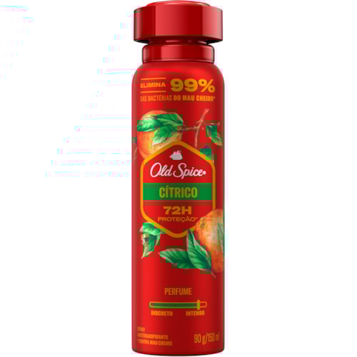 Desodorante Old Spice Cítrico Aerossol 150ml
