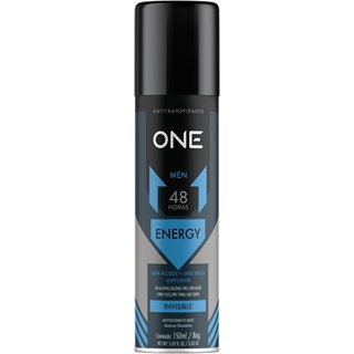 Desodorante One Energy Masculino Aerossol 150ml
