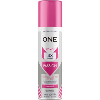 Desodorante One Passion Feminino Aerossol 150ml