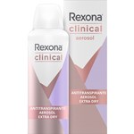 Desodorante Rexona Clinical Extra Dry Feminino Aerossol 150ml