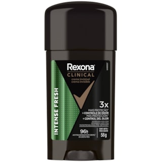 Desodorante Rexona Clinical Intense Fresh Creme 58g