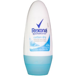 Desodorante Rexona Cotton Dry Feminino Roll On 50ml