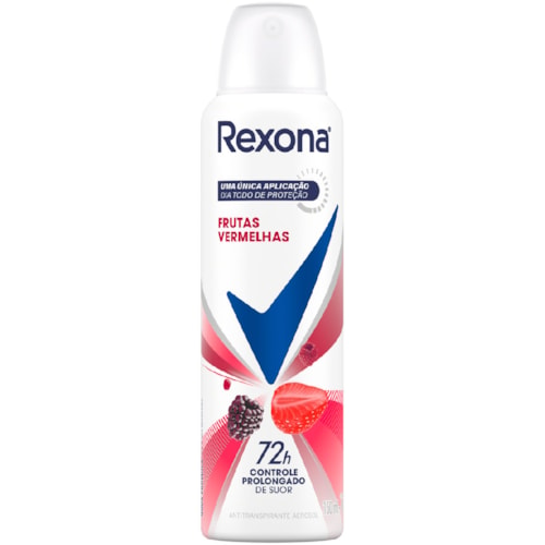 Desodorante Rexona Feminino Aerossol Frutas Vermelhas 150ml