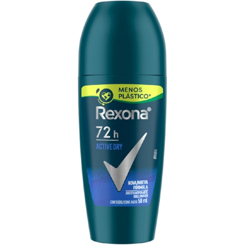 Desodorante Rexona Masculino Active Roll On 50ml