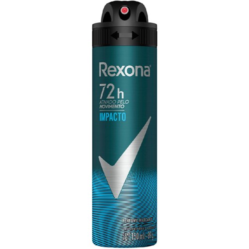 Desodorante Rexona Masculino Aerosol Impacto 150ml
