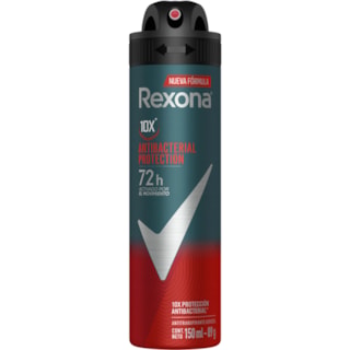 Desodorante Rexona Masculino Antibacteriano Aerossol 150ml