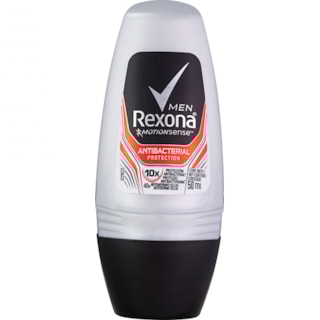 Desodorante Rexona Masculino Antibacteriano Roll On 50ml